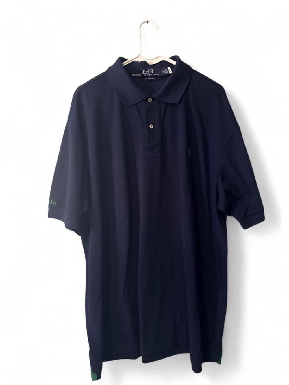 Polo Ralph Lauren The Earth Polo Shirt – Navy Blue, Size 2XB